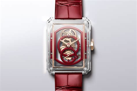 chanel boyfriend watch skeleton|Chanel x ray skeleton.